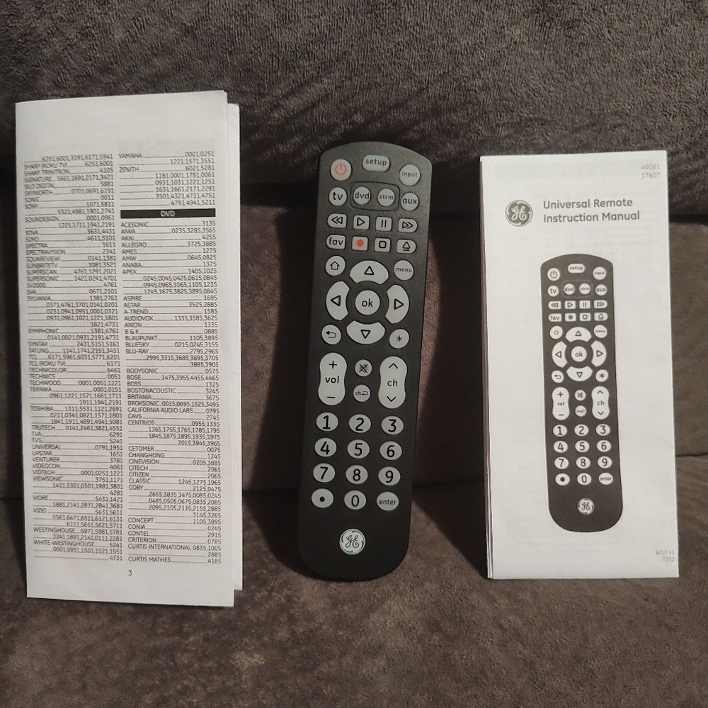 GE Pro Universal Remote 4 Device - Picture 2 of 7